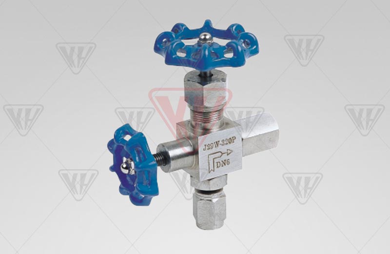 Pressure gauge globe valve