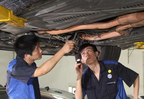 Cmp冠军奥迪维修照料做汽车故障检测